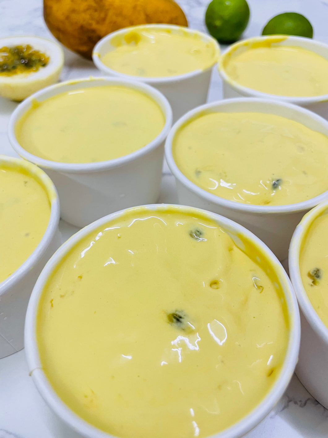 Mango Passion Fruit Ice Cream芒果熱情果雪糕
