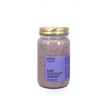 Load image into Gallery viewer, Raw Coconut Yogurt Blueberry (300g)
