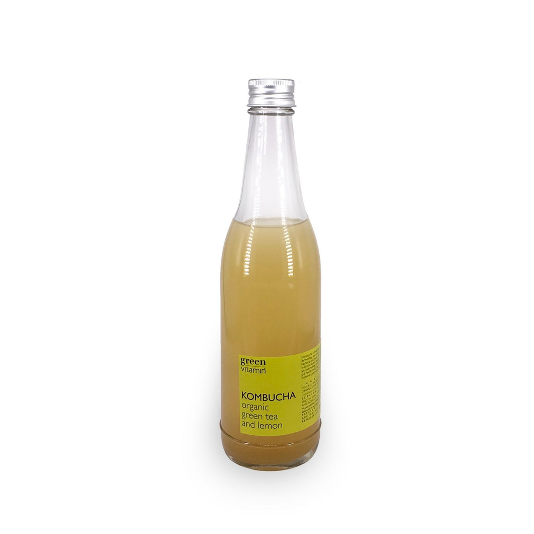 Kombucha Organic Green Tea & Lemon 350ml