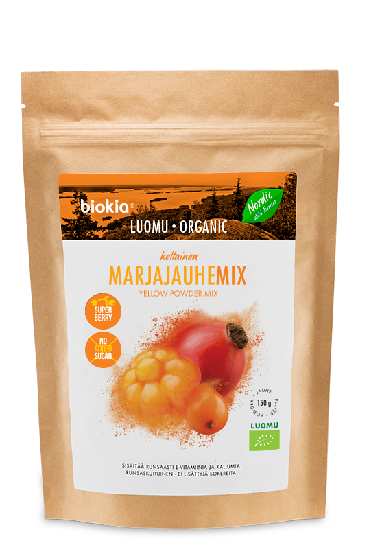 Organic Lingan Berry Powder 有機芬蘭沙棘果粉