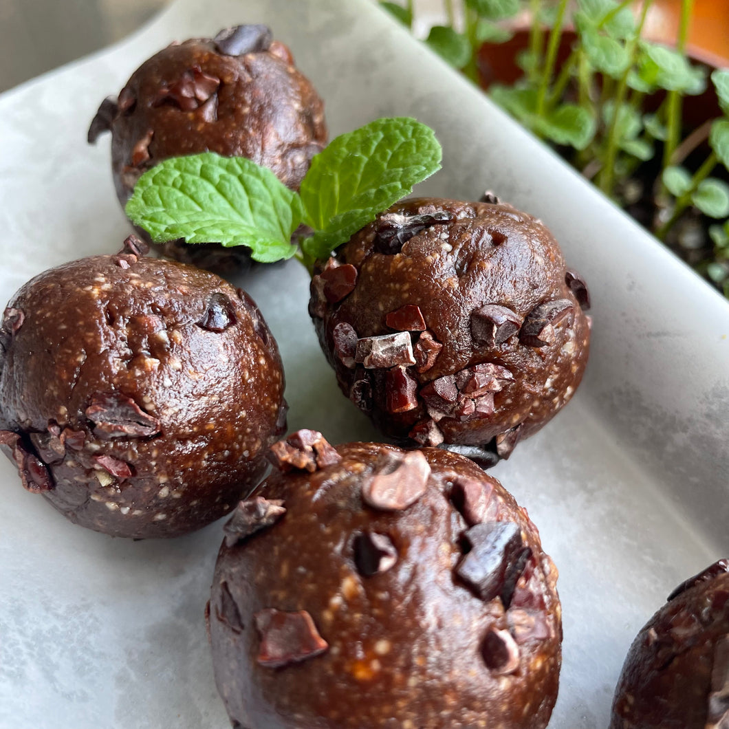 Chocolate Mint Balls